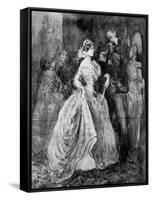 A Reception at Court, 19th Century-Constantin Guys-Framed Stretched Canvas