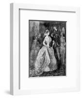 A Reception at Court, 19th Century-Constantin Guys-Framed Giclee Print