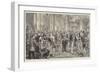 A Reception of the Corps Diplomatique at the Court of St James'S-Thomas Walter Wilson-Framed Giclee Print