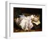 A Reclining Beauty, 1877-Auguste Toulmouche-Framed Giclee Print