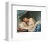 A Reclining Beauty-Fritz Zuber-Buhler-Framed Premium Giclee Print