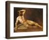 A Reclining Male Nude-Hans Von Staschiripka Canon-Framed Giclee Print