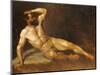 A Reclining Male Nude-Hans Von Staschiripka Canon-Mounted Giclee Print