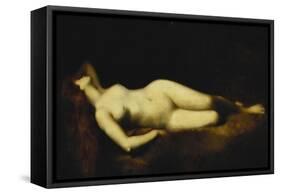 A Reclining Nude-Jean-Jacques Henner-Framed Stretched Canvas