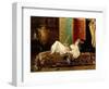 A Reclining Odalisque-Gustave Leonard de Jonghe-Framed Giclee Print