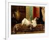 A Reclining Odalisque-Gustave Leonard de Jonghe-Framed Giclee Print