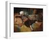 A Reclining Turk Smoking a Hookah, 1844-Henri Baron-Framed Giclee Print