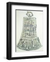 A Reconstructed Tintinnabulum. Etruscan Civilization, 9th-1st Century BC-null-Framed Giclee Print