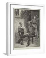 A Recruit for the Prince of Wales's Own-William Henry Charles Groome-Framed Giclee Print