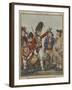 A Recruiting Party, 1797-Isaac Robert Cruikshank-Framed Giclee Print