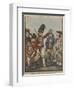 A Recruiting Party, 1797-Isaac Robert Cruikshank-Framed Giclee Print