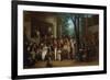 A Recruiting Party, 1822-Edward Villiers Rippingille-Framed Giclee Print