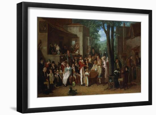 A Recruiting Party, 1822-Edward Villiers Rippingille-Framed Giclee Print