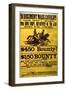 A Recruitment Poster for the 3rd Regiment, Massachusetts Cavalry, 1863-65-null-Framed Giclee Print