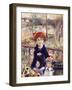 A Red Button for Renoir-Josh Byer-Framed Giclee Print