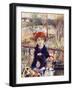 A Red Button for Renoir-Josh Byer-Framed Giclee Print