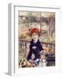 A Red Button for Renoir-Josh Byer-Framed Giclee Print