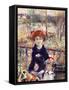 A Red Button for Renoir-Josh Byer-Framed Stretched Canvas