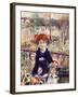 A Red Button for Renoir-Josh Byer-Framed Giclee Print