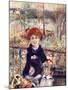 A Red Button for Renoir-Josh Byer-Mounted Giclee Print