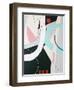 A red circle’s playhouse-Hyunah Kim-Framed Art Print