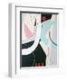 A red circle’s playhouse-Hyunah Kim-Framed Art Print