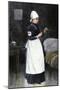 A Red Cross Hospital nurse Pouring Medicine, Late 1800s-null-Mounted Giclee Print