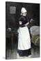 A Red Cross Hospital nurse Pouring Medicine, Late 1800s-null-Stretched Canvas