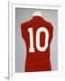 A Red England World Cup Final International Shirt, No.10, Worn by Geoff Hurst in 1966 World Cup…-null-Framed Giclee Print