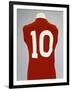 A Red England World Cup Final International Shirt, No.10, Worn by Geoff Hurst in 1966 World Cup…-null-Framed Giclee Print