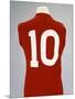 A Red England World Cup Final International Shirt, No.10, Worn by Geoff Hurst in 1966 World Cup…-null-Mounted Giclee Print
