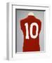 A Red England World Cup Final International Shirt, No.10, Worn by Geoff Hurst in 1966 World Cup…-null-Framed Giclee Print