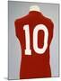 A Red England World Cup Final International Shirt, No.10, Worn by Geoff Hurst in 1966 World Cup…-null-Mounted Giclee Print