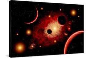 A Red Giant Star System-null-Stretched Canvas