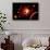 A Red Giant Star System-null-Framed Stretched Canvas displayed on a wall