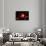 A Red Giant Star System-null-Framed Stretched Canvas displayed on a wall