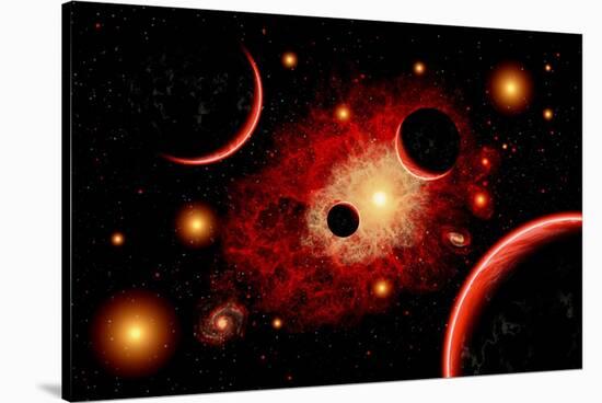 A Red Giant Star System-null-Stretched Canvas