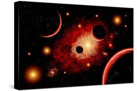 A Red Giant Star System-null-Stretched Canvas