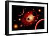 A Red Giant Star System-null-Framed Premium Giclee Print