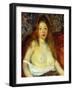 A Red-Haired Model-William James Glackens-Framed Giclee Print