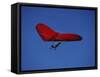 A Red Hang Glider-null-Framed Stretched Canvas