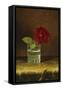 A Red Rose-Martin Johnson Heade-Framed Stretched Canvas
