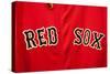 A Red Sox Baseball Shirt, Boston, Usa-null-Stretched Canvas