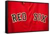 A Red Sox Baseball Shirt, Boston, Usa-null-Framed Stretched Canvas