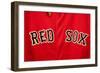 A Red Sox Baseball Shirt, Boston, Usa-null-Framed Photographic Print