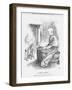 A Red Study, 1875-Joseph Swain-Framed Giclee Print