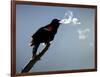 A Red-Winged Blackbird-null-Framed Photographic Print