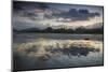 A Reflective Sunset on Praia Itamambuca, Ubatuba, Brazil-Alex Saberi-Mounted Photographic Print