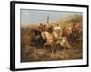 A Regal Procession-Adolph Schreyer-Framed Giclee Print