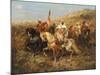 A Regal Procession-Adolph Schreyer-Mounted Giclee Print